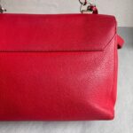 LV Lockme II Red Leather with Silver Hardware #RLCY-1 - Image 7