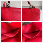 LV Lockme II Red Leather with Silver Hardware #RLCY-1 - Image 33