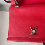 LV Lockme II Red Leather with Silver Hardware #RLCY-1 - Image 3
