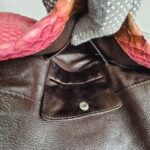 Prada BR2483 Bag Pinkish Red Snake Skin with Silver Hardware #RLCE-2 - Image 19