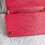 Prada Sling Bag Pink Leather with Gold Hardware #RLCE-1 - Image 15