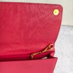 Prada Sling Bag Pink Leather with Gold Hardware #RLCE-1 - Image 14