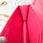 Prada Sling Bag Pink Leather with Gold Hardware #RLCE-1 - Image 21