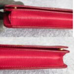 Prada Sling Bag Pink Leather with Gold Hardware #RLCE-1 - Image 8