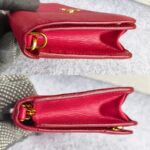 Prada Sling Bag Pink Leather with Gold Hardware #RLCE-1 - Image 7