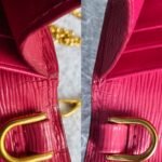 Prada Sling Bag Pink Leather with Gold Hardware #RLCE-1 - Image 19