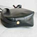 Salvatore Ferragamo Sling Bag Black Leather with Gold Hardware #RESC-57 - Image 9