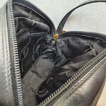 Salvatore Ferragamo Sling Bag Black Leather with Gold Hardware #RESC-57 - Image 21