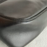 Salvatore Ferragamo Sling Bag Black Leather with Gold Hardware #RESC-57 - Image 14