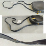 Salvatore Ferragamo Sling Bag Black Leather with Gold Hardware #RESC-57 - Image 18