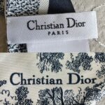 C.dior Mitzah Silk Scarf #RLRE-1a - Image 12