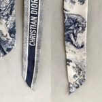 C.dior Mitzah Silk Scarf #RLRE-1a - Image 9