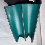 Cartier Top Handle Bag Green Calf Leather with Light Gold Hardware #RLKC-1 - Image 7