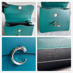 Cartier Top Handle Bag Green Calf Leather with Light Gold Hardware #RLKC-1 - Image 28