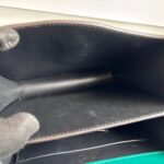 Cartier Top Handle Bag Green Calf Leather with Light Gold Hardware #RLKC-1 - Image 35