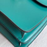 Cartier Top Handle Bag Green Calf Leather with Light Gold Hardware #RLKC-1 - Image 10