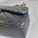 Chanel Jumbo Single Flap Black Lambskin with Gold Hardware #RECE-2 - Image 17