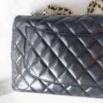 Chanel Jumbo Single Flap Black Lambskin with Gold Hardware #RECE-2 - Image 21