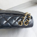 Chanel Jumbo Single Flap Black Lambskin with Gold Hardware #RECE-2 - Image 13