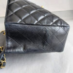 Chanel Jumbo Single Flap Black Lambskin with Gold Hardware #RECE-2 - Image 10