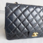 Chanel Jumbo Single Flap Black Lambskin with Gold Hardware #RECE-2 - Image 3