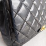 Chanel Jumbo Single Flap Black Lambskin with Gold Hardware #RECE-2 - Image 6