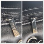 Chanel Medium Double Flap Bag Green/black/silver Sequine with Silver Hardware #RLKC-3 - Image 23