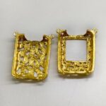 Chanel Perfume No 5 Gold Metal Necklace #RLCR-7 - Image 7