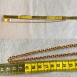 Chanel Perfume No 5 Gold Metal Necklace #RLCR-7 - Image 8