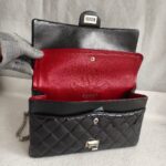 Chanel Reissue 2.55 Black Patent Leather with Silver Hardware #GULLO-1 - Image 43