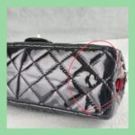 Chanel Reissue 2.55 Black Patent Leather with Silver Hardware #GULLO-1 - Image 18