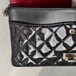 Chanel Reissue 2.55 Black Patent Leather with Silver Hardware #GULLO-1 - Image 40