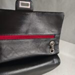 Chanel Reissue 2.55 Black Patent Leather with Silver Hardware #GULLO-1 - Image 36