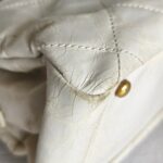 Chanel Tote Off White Aged Calfskin with Gold Hardware #RLTK-2 - Image 11