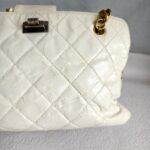 Chanel Tote Off White Aged Calfskin with Gold Hardware #RLTK-2 - Image 4