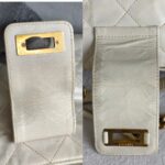 Chanel Tote Off White Aged Calfskin with Gold Hardware #RLTK-2 - Image 17