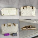 Chanel Tote Off White Aged Calfskin with Gold Hardware #RLTK-2 - Image 2