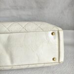Chanel Tote Off White Aged Calfskin with Gold Hardware #RLTK-2 - Image 10
