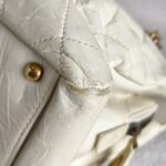 Chanel Tote Off White Aged Calfskin with Gold Hardware #RLTK-2 - Image 14