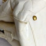 Chanel Tote Off White Aged Calfskin with Gold Hardware #RLTK-2 - Image 13