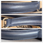 Chanel Trendy CC Bowling Bag Dark Blue Lamsbkin with Gold Hardware #RLKK-3 - Image 21