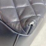 Chanel Trendy CC Bowling Bag Dark Blue Lamsbkin with Gold Hardware #RLKK-3 - Image 14