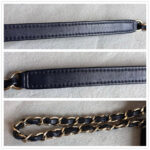 Chanel Trendy CC Bowling Bag Dark Blue Lamsbkin with Gold Hardware #RLKK-3 - Image 22