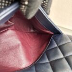 Chanel Trendy CC Bowling Bag Dark Blue Lamsbkin with Gold Hardware #RLKK-3 - Image 30