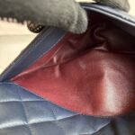 Chanel Trendy CC Bowling Bag Dark Blue Lamsbkin with Gold Hardware #RLKK-3 - Image 29