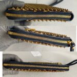 Christian Louboutin Clutch Leopard Print Pony Hair with Gold Hardware Bag #GULUS-1 - Image 8