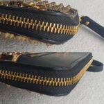 Christian Louboutin Clutch Leopard Print Pony Hair with Gold Hardware Bag #GULUS-1 - Image 10