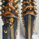 Christian Louboutin Clutch Leopard Print Pony Hair with Gold Hardware Bag #GULUS-1 - Image 9