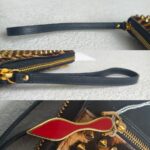 Christian Louboutin Clutch Leopard Print Pony Hair with Gold Hardware Bag #GULUS-1 - Image 11
