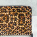 Christian Louboutin Clutch Leopard Print Pony Hair with Gold Hardware Bag #GULUS-1 - Image 7
